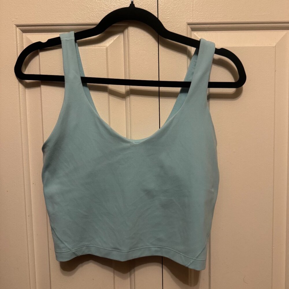 Lululemon Align Tank Top in Icing Blue, Size 6
